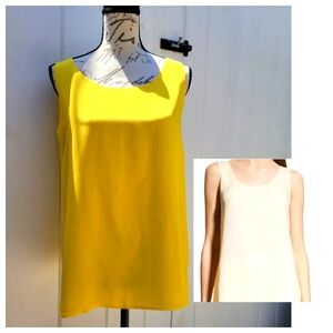 Classiques Entier 100% Silk Tank Top‎ LIKE NEW Size 8